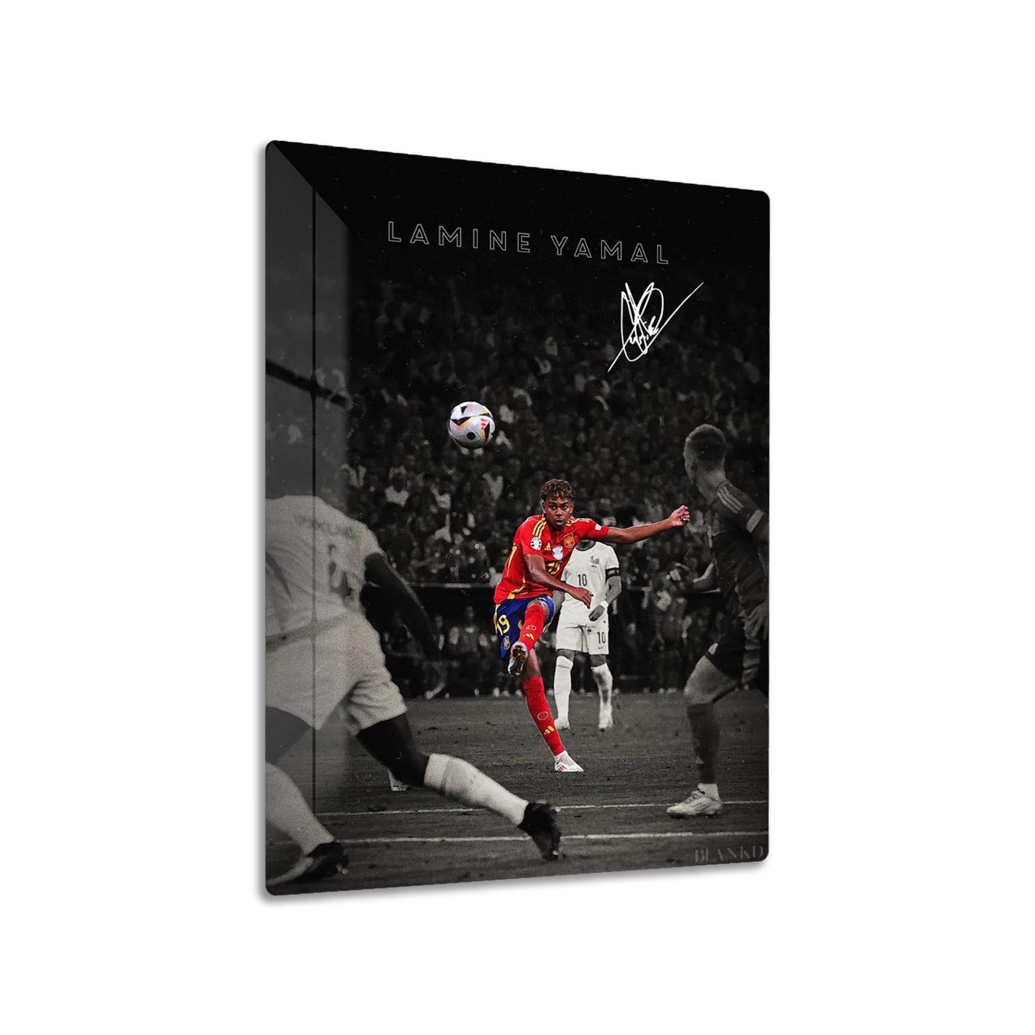 Lamine Yamal metal poster